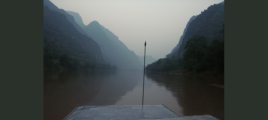 Nam Ou River upstream from Nong Khiaw